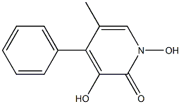 3-Hydroxy-5-Methyl-N-Hydroxyphenyl-2-1H-Pyridone Structure