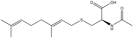 N-acetyl-S-geranylcysteine