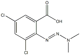 3,5-DICHLORO-2-(3,3-DIMETHYL-1-TRIAZENO)-BENZOICACID