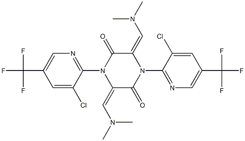 1,4-bis[3-chloro-5-(trifluoromethyl)-2-pyridinyl]-3,6-bis[(dimethylamino)methylene]tetrahydro-2,5-pyrazinedione