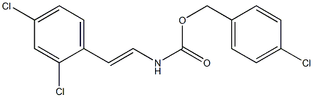 4-chlorobenzyl N-[(E)-2-(2,4-dichlorophenyl)ethenyl]carbamate