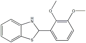 2-(2,3-dimethoxyphenyl)-2,3-dihydro-1,3-benzothiazole
