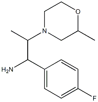 1-(4-fluorophenyl)-2-(2-methylmorpholin-4-yl)propan-1-amine
