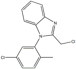 1-(5-chloro-2-methylphenyl)-2-(chloromethyl)-1H-1,3-benzodiazole