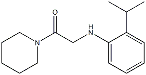 1-(piperidin-1-yl)-2-{[2-(propan-2-yl)phenyl]amino}ethan-1-one