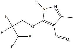 1,3-dimethyl-5-(2,2,3,3-tetrafluoropropoxy)-1H-pyrazole-4-carbaldehyde