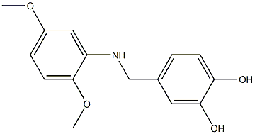 4-{[(2,5-dimethoxyphenyl)amino]methyl}benzene-1,2-diol
