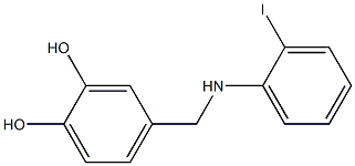 4-{[(2-iodophenyl)amino]methyl}benzene-1,2-diol