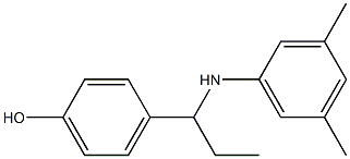 4-{1-[(3,5-dimethylphenyl)amino]propyl}phenol