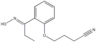 4-{2-[(1E)-N-hydroxypropanimidoyl]phenoxy}butanenitrile