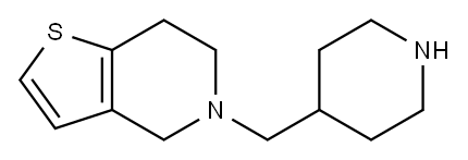4-{4H,5H,6H,7H-thieno[3,2-c]pyridin-5-ylmethyl}piperidine
