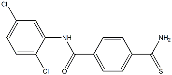 4-carbamothioyl-N-(2,5-dichlorophenyl)benzamide