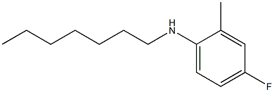 4-fluoro-N-heptyl-2-methylaniline