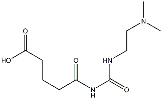 5-({[2-(dimethylamino)ethyl]carbamoyl}amino)-5-oxopentanoic acid