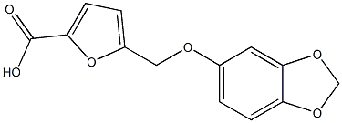 5-[(2H-1,3-benzodioxol-5-yloxy)methyl]furan-2-carboxylic acid