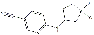6-[(1,1-dioxidotetrahydrothien-3-yl)amino]nicotinonitrile