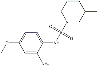 N-(2-amino-4-methoxyphenyl)-3-methylpiperidine-1-sulfonamide