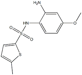 N-(2-amino-4-methoxyphenyl)-5-methylthiophene-2-sulfonamide