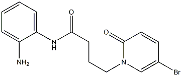 N-(2-aminophenyl)-4-(5-bromo-2-oxo-1,2-dihydropyridin-1-yl)butanamide