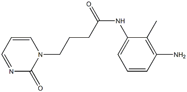 N-(3-amino-2-methylphenyl)-4-(2-oxopyrimidin-1(2H)-yl)butanamide