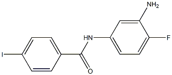 N-(3-amino-4-fluorophenyl)-4-iodobenzamide