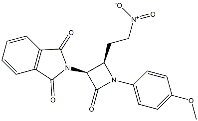 (3S,4R)-1-(p-Methoxyphenyl)-3-(1,3-dioxoisoindolin-2-yl)-4-(2-nitroethyl)azetidin-2-one