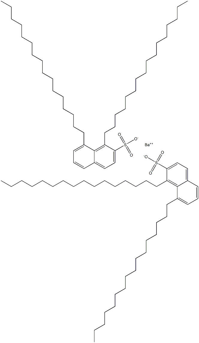 Bis(1,8-dihexadecyl-2-naphthalenesulfonic acid)barium salt