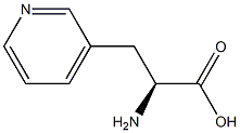 3-(3-吡啶基)-L-丙氨酸 结构式