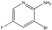2-氨基-5-氟-3-溴吡啶 结构式