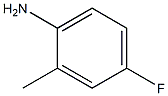 2-氨基-5-氟甲苯 结构式