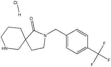 2-(4-(TRIFLUOROMETHYL)BENZYL)-2,7-DIAZASPIRO[4.5]DECAN-1-ONE HYDROCHLORIDE