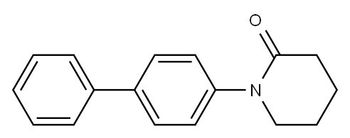 1-BIPHENYL-4-YL-PIPERIDIN-2-ONE Structure