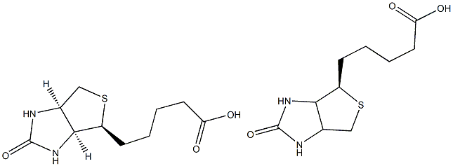 生物素(维生素H), , 结构式