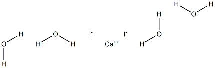 四水碘化钙 结构式