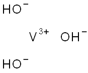 Vanadium(III) hydroxide 结构式