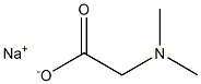 N,N-二甲基甘氨酸钠 结构式