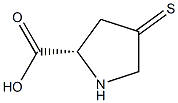 D-硫代脯氨酸, , 结构式
