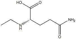 R-乙基-L-谷氨酰胺 结构式