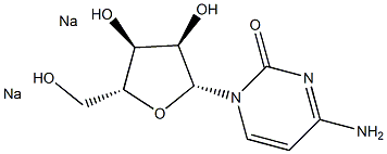 胞苷酸二钠, , 结构式