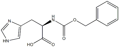 CBZ-D-组氨酸, , 结构式