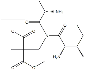t-butyloxycarbonyl-alanyl-isoleucyl-aminoisobutyrate methyl ester