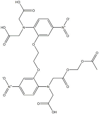 5,5'-dinitro-1,2-bis(2-aminophenoxy)ethane N,N,N',N'-tetraacetic acid acetoxymethyl ester