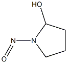 2-HYDROXY-1-NITROSOPYRROLIDINE Structure