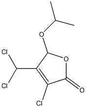 3-CHLORO-4-(DICHLOROMETHYL)-5-ISOPROPOXY-2(5H)-FURANONE