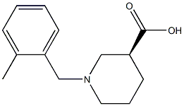 (3S)-1-(2-methylbenzyl)piperidine-3-carboxylic acid