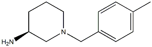 (3S)-1-(4-methylbenzyl)piperidin-3-amine