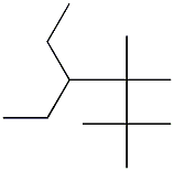2,2,3,3-tetramethyl-4-ethylhexane