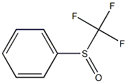 苯基三氟甲基亚砜, , 结构式