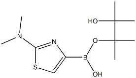 2-DIMETHYLAMINOTHIAZOLE-4-BORONIC ACID PINACOL ESTER