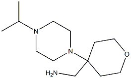 1-[4-(4-ISOPROPYLPIPERAZIN-1-YL)TETRAHYDRO-2H-PYRAN-4-YL]METHANAMINE